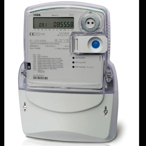 <b>ISKRA</b> <b>MT174</b> Three-phase multifunction electronic <b>meter</b>, without modem or sim card. . Iskra mt174 meter reading